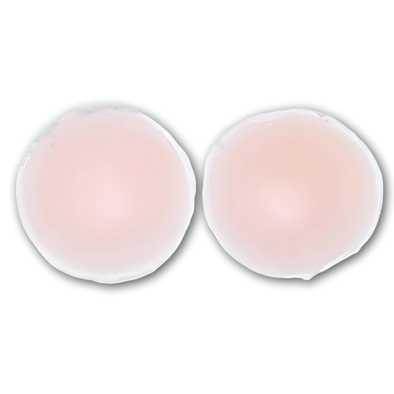 Silicone Adhesive Shields - Thin, breathable breast covers for seamless undergarment wear, natural appearance, and lasting comfort without bulk. (1pc) - Image 1