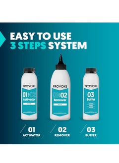 Provoke Hair color remover Max Strength removes permanent hair color to remove multicolor hair dye ammonia free and bleach free formulation white 1 piece  - Image 5