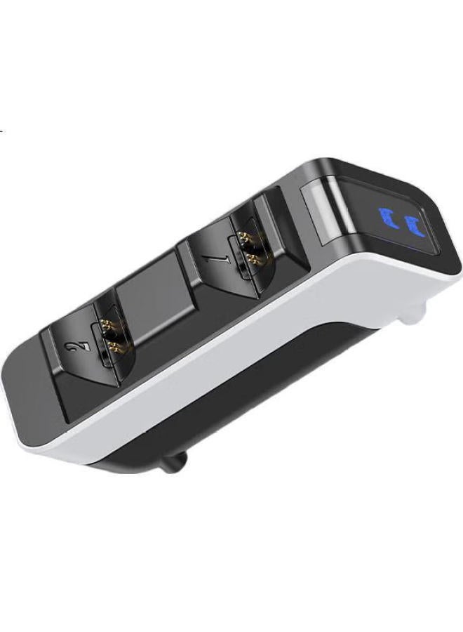 Jemdo Compatible With Ps5 Dual Controller Charging Station, Original Ps5 Controller Charging Base, Dual Controller Gaming Controller Stand, Charging Adapter With Charging Indicator Light, Ps5 Dual Controller Charging Base - Image 3