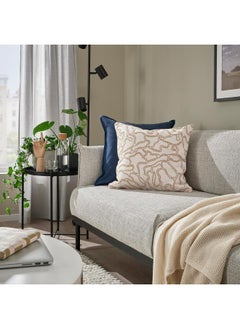Beauenty Cushion cover, off-white/yellow-beige, 50x50 cm  - Image 2