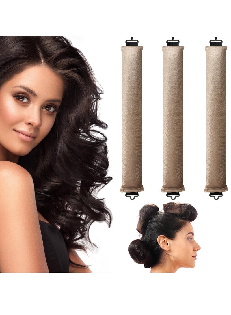 Overnight Heatless Hair Curler, Flexi Rods for All Hair Types, No Heat Curlers for Effortless Curls While You Sleep - Image 1