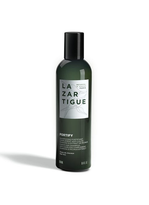Fortify Densifying Shampoo Enriched With Guarana And Ricinus Strengthens Fragile Hair Stronger Appearance Perfect For Everyday Usage Vegan Lemon 8.4 Oz