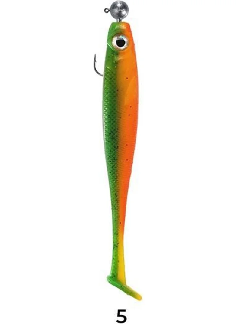 Ryuji Mister Shad 11 cm Silicone Fish Bait with Jighead 10 Gr