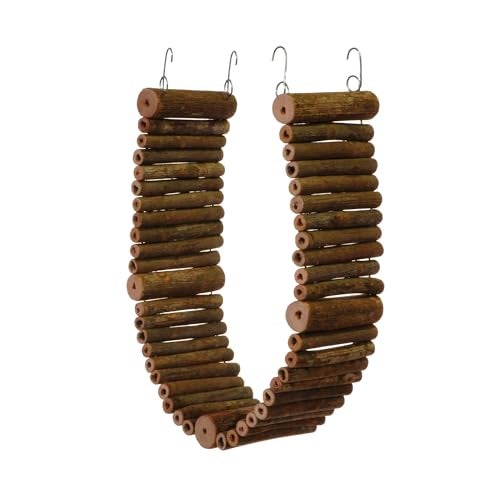 Prevue Pet Toy NAT Wonder Walk Bird Ladder, Large (62809),Brown - Image 1