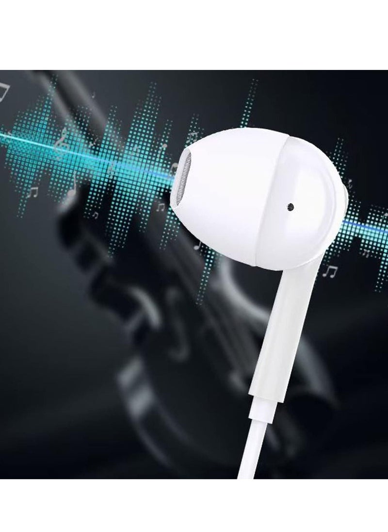USB C Headphones, Type C Earphones with Mic Wired Headphone For All Android Smartphone Galaxy S20 FE Note 20 Pixel 5