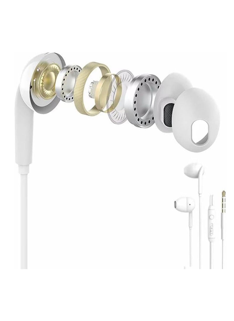 USB C Headphones, Type C Earphones with Mic Wired Headphone For All Android Smartphone Galaxy S20 FE Note 20 Pixel 5