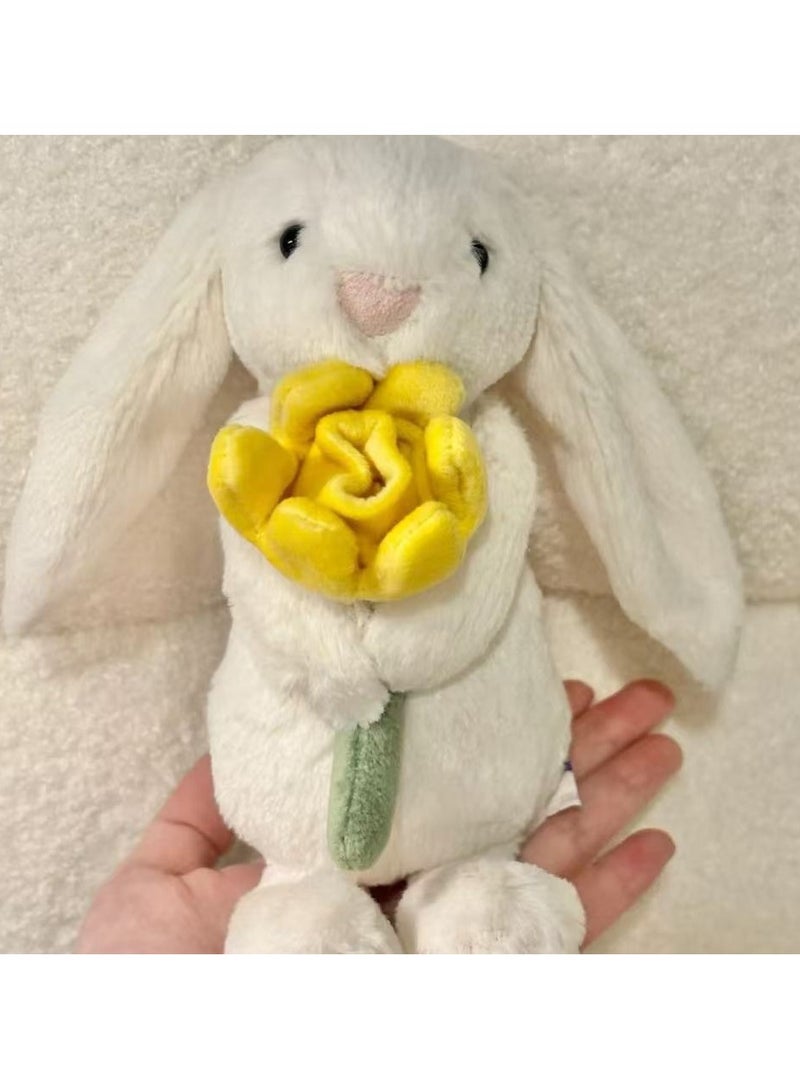 general New large Bonnie Rabbit doll cute rabbit doll for children and baby soothing plush toy gift (18cm) - Image 1