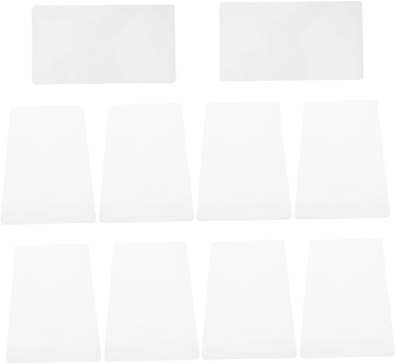 10pcs Pen Mat Transparent PVC Drawing Templates for Boys and Girls for Projects and Easy to Use for Imagination and Creativity - Image 1