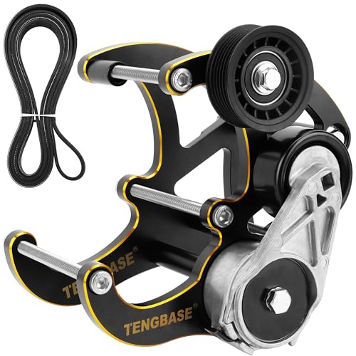 TENGBASE LS Truck R4 AC Compressor Bracket Kit, SUV LSX Air Conditioner Mount, Compatible with LS1 LS2 LS3 LS6 LQ4 LQ9 L92 L99 L33 LR4 - Image 1