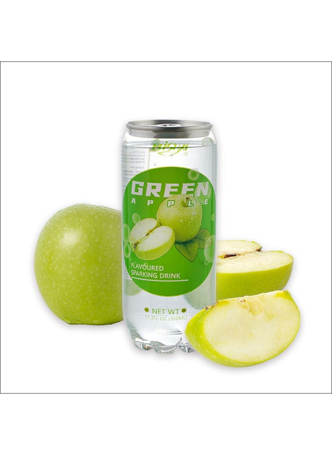 Elisha Green Apple Flavoured Sparkling Drink - 350 ml 