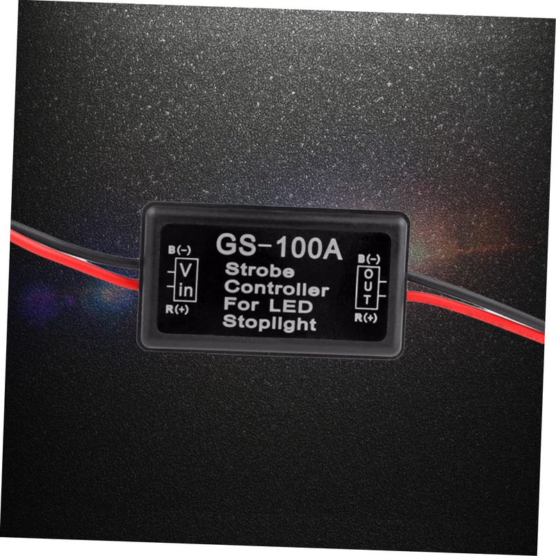 وحدة وميض ضوء الفرامل جهاز تحكم LED Strobe للسيارة والدراجة النارية والدراجة - Image 5