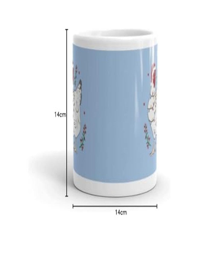 RISH Coffee Tea Mug Ceramic 350 ml | Christmas Name Design Printed Cups - Image 5