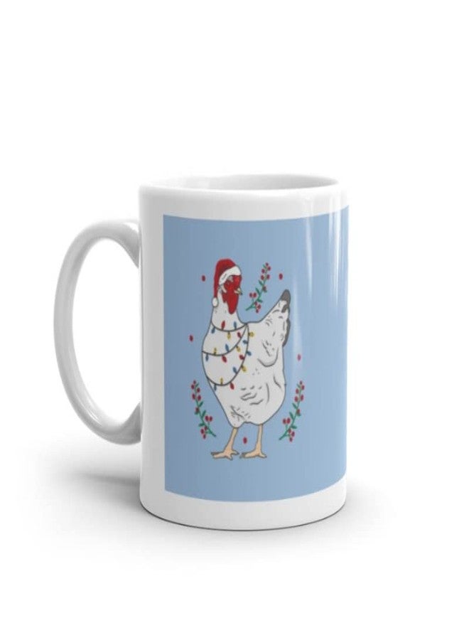 RISH Coffee Tea Mug Ceramic 350 ml | Christmas Name Design Printed Cups - Image 1