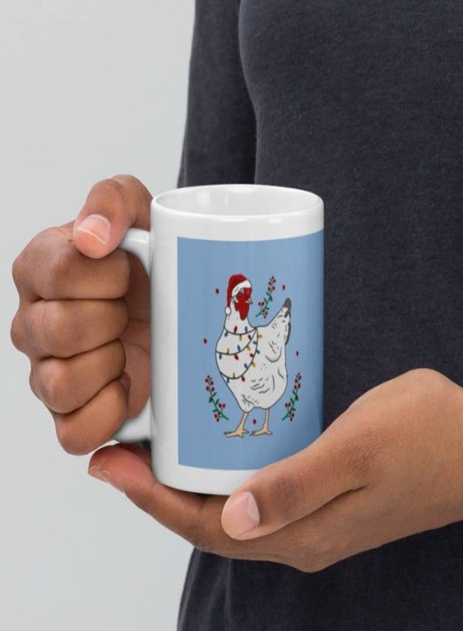 RISH Coffee Tea Mug Ceramic 350 ml | Christmas Name Design Printed Cups - Image 4
