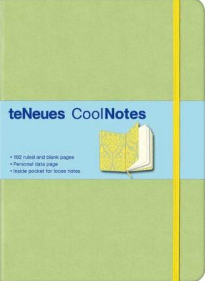Light Green Victorian Coolnotes Journal 