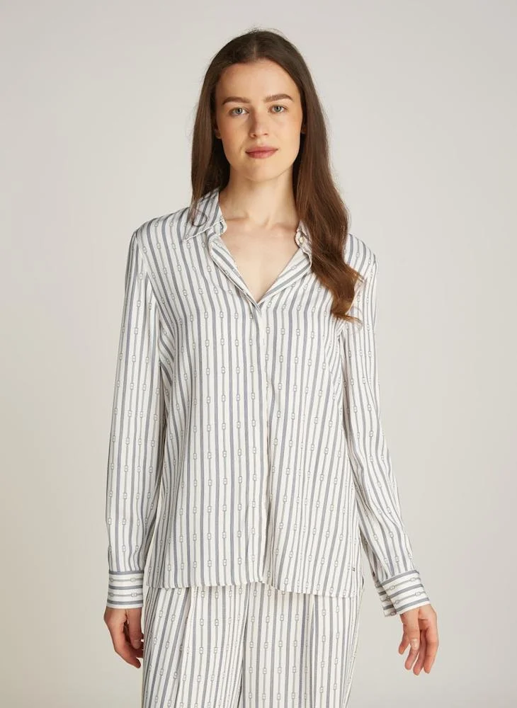 TOMMY HILFIGER Striped Button Down Shirt