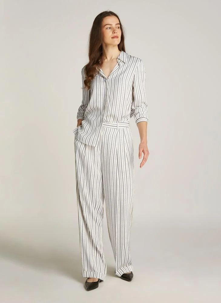TOMMY HILFIGER Striped Button Down Shirt