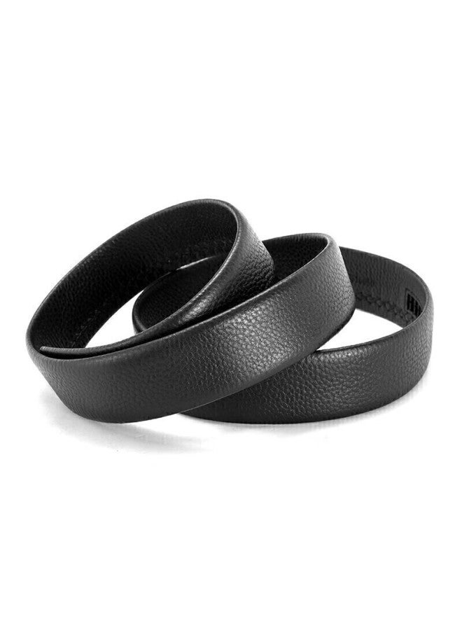 Aokang Belt Without Buckle, Men's Top-grain Leather Belt, Automatic Buckle Waistband, Belt Without Buckle, Birthday Gift - Image 2