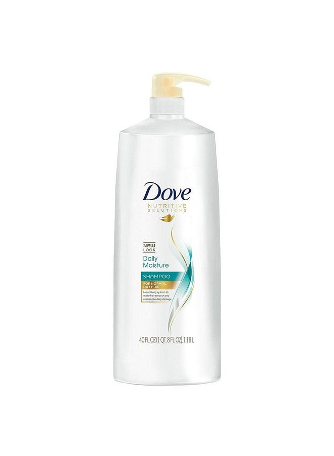 Dove Damage Therapy Daily Moisture Shampoo - 40 Ounce Pump (2 Pack)