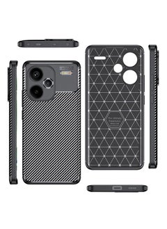 General For Xiaomi Redmi Note 13 Pro Plus 5G Silicone Twill Case, compatible with Xiaomi Redmi Note 13 Pro Plus 5G Dropproof Phone Case  - Image 5