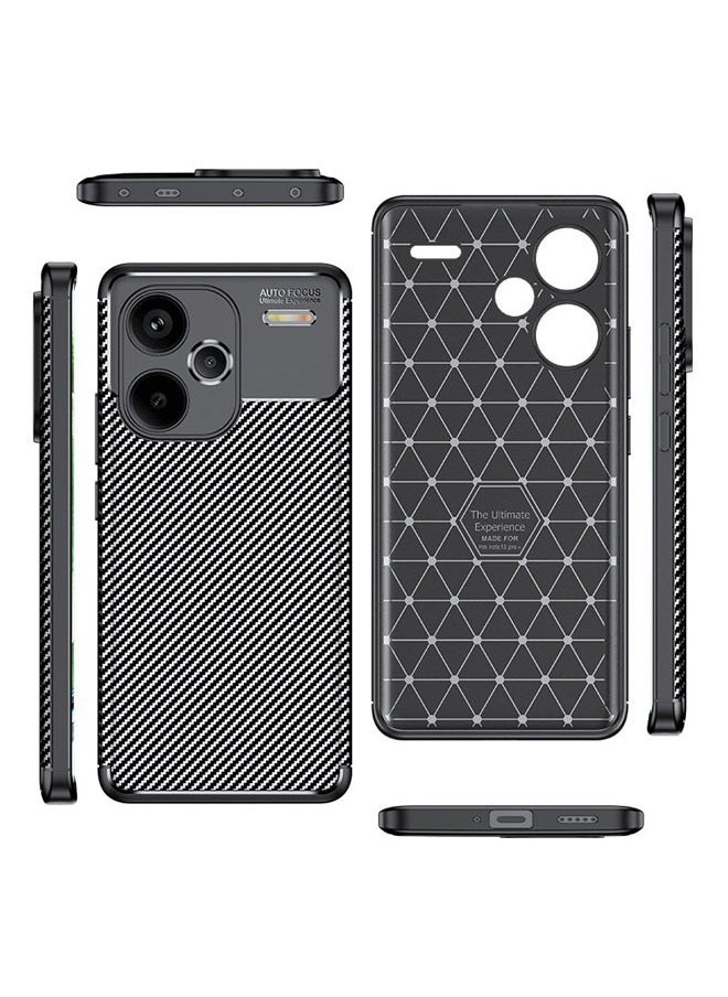 General For Xiaomi Redmi Note 13 Pro Plus 5G Silicone Twill Case, compatible with Xiaomi Redmi Note 13 Pro Plus 5G Dropproof Phone Case  - Image 5