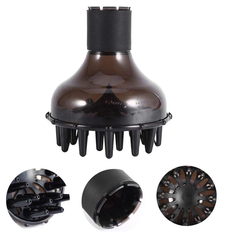 woobles Universal Hair Diffuser Salon Home Hairdressing Tool Adaptable for Blower Dryer with Cover Lonic Casing for Curly or Wavy Hair - Image 4