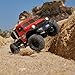 EAZYRC FMS Rochobby 110 Atlas Ready Set RC Crawler RC Truck 4X4 with Lighting 24GHz RadioBall Bearing MetalGear Full4 Link SuspensionRapid Separation Car Body for Adult Orange - Image 4