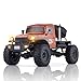 EAZYRC FMS Rochobby 110 Atlas Ready Set RC Crawler RC Truck 4X4 with Lighting 24GHz RadioBall Bearing MetalGear Full4 Link SuspensionRapid Separation Car Body for Adult Orange - Image 2