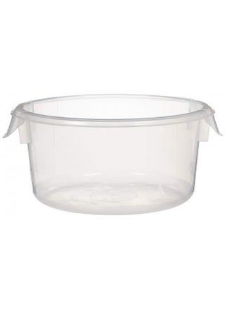 Rubbermaid Commercial Products Plastic Round Food Storage Container for Kitchen/Food Prep/Storing, 2 Quart, Clear, Container Only (FG572024CLR) - pzsku/Z8A47E7A0478F5CEFD16DZ/45/_/1731077599/8366b160-afbc-4cbe-9f62-680723d5d552