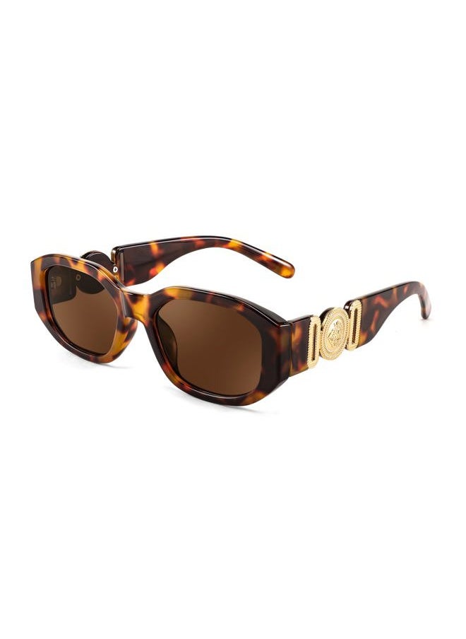 FEISEDY - Retro Trendy Rectangle Sunglasses Women Men Vintage 90s Small Narrow Square Sunglasses B2322 - Image 1