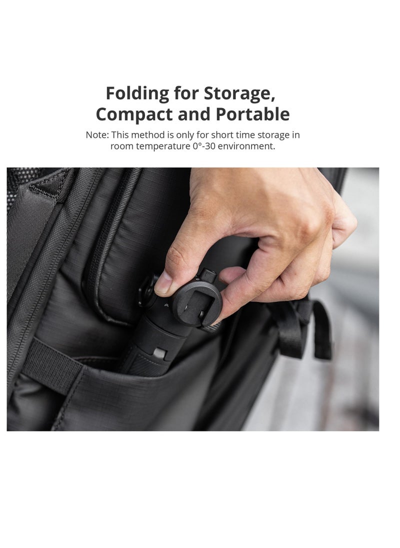Excefore - Action Camera Extension Pole Tripod with Quick-Release Design, Flexible Small Tripod Travel for OSMO Action 4 3 2, OSMO Pocket 2, Gopro Hero 11 10 9 8, ONE RS R X3, XiaoYi, Feiyu Action Camera - Image 1