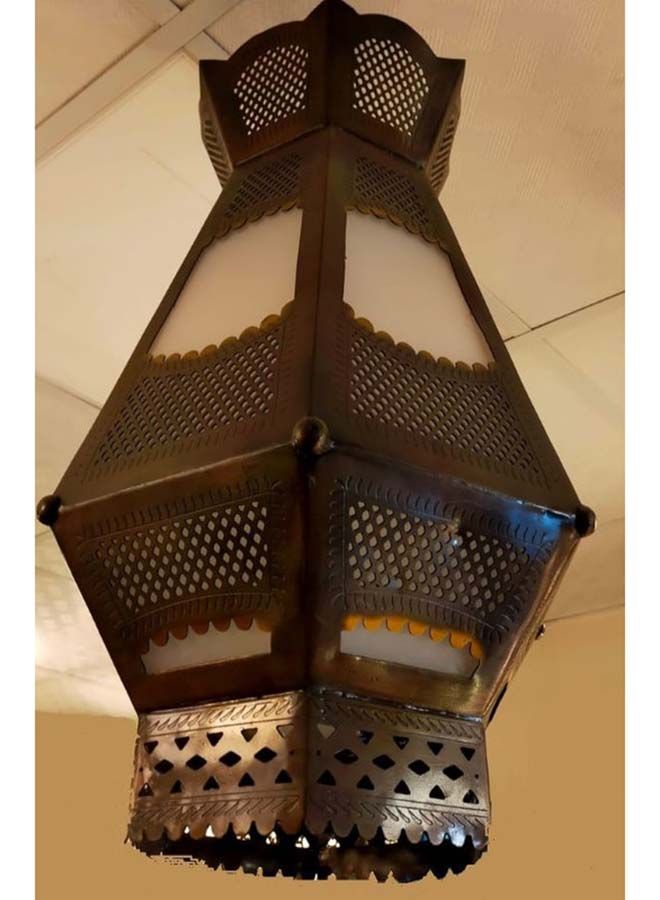 Art Light Decorative Brass Lantern - Image 2