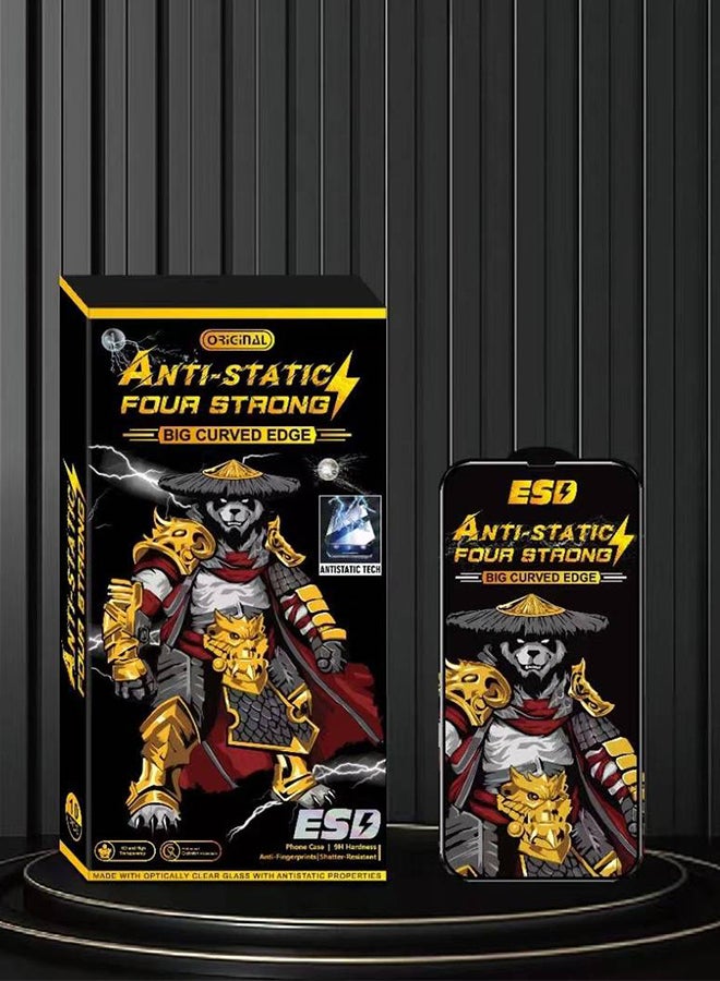 MiOne Full Screen Protector 6.7 Inch HD Glass Film for iPhone 14 Plus Clear - Image 5