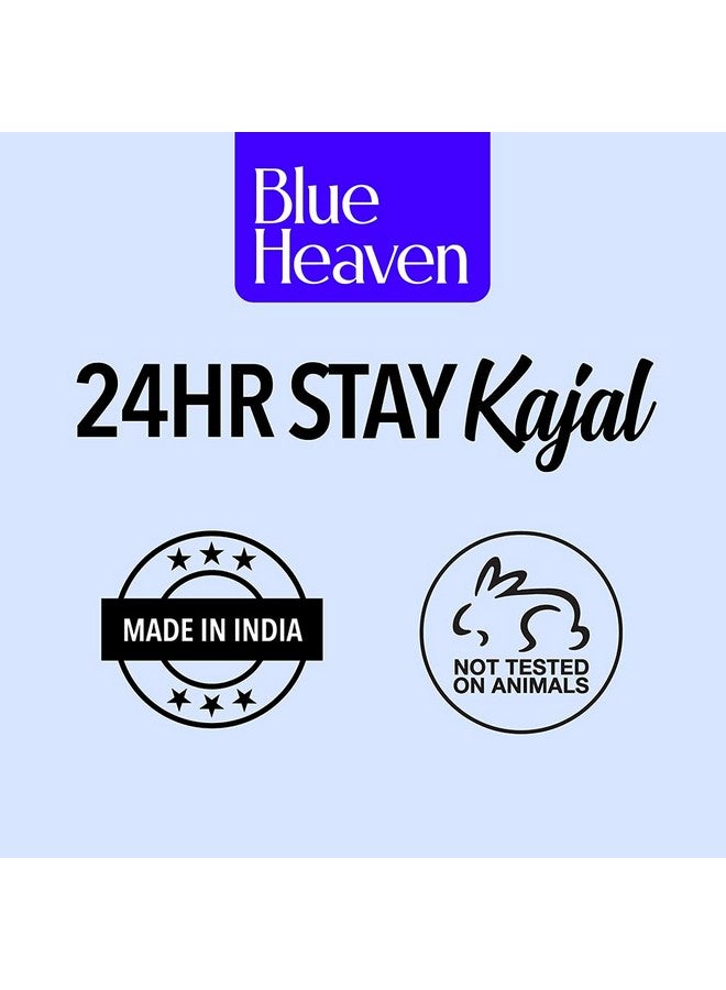 بلو هيفن قلم رصاص ستاي كاجال يدوم حتى 24 ساعة، أسود غامق، 0.31 جرام، غير لامع - Image 5