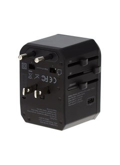 General Universal Travel Adapter with 4 Ultra-Fast USB Port and 1 Ultra-Fast USB Type C Port and Power Socket Worldwide Plugs UK EU US AU Auto Switch  - Image 5