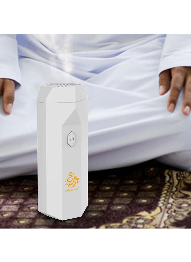بخور مبخرة الشعر الذكية ممتازة للاستخدام في البيت او الشعر او الملابس لون أبيض  - Image 3