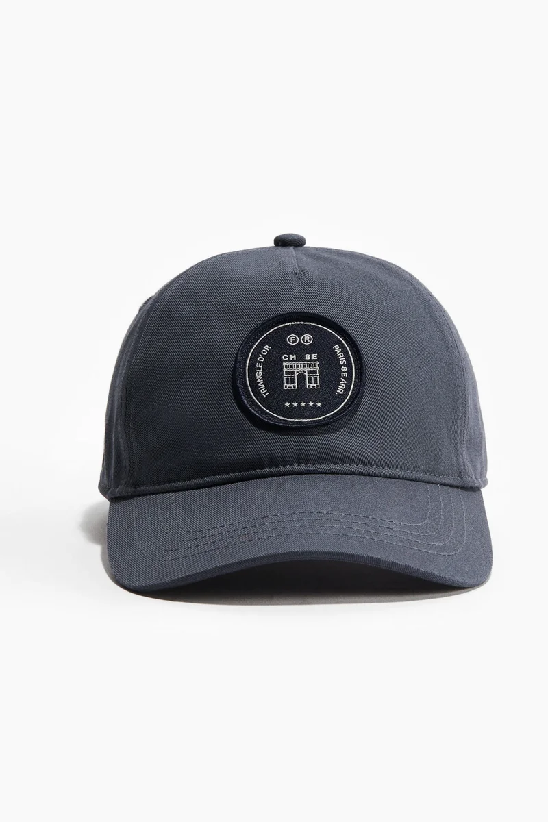 H&M Appliquéd twill cap
