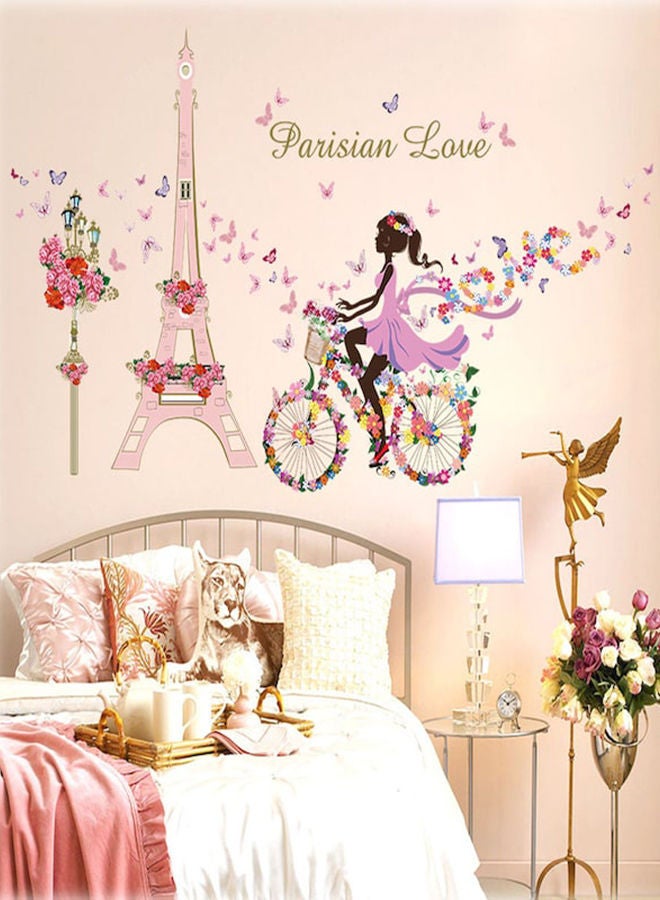 NIBEMINENT Flower Pattern Wall Sticker Multicolour 60 x 90cm - Image 3