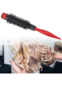 Sonew Roller Comb For Men And Women Nylon Bristles Round Salon Hair Styling Brush Comb For Blow Drying Curling Straightening(0.7In)  - Image 5