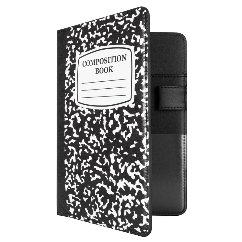 CoBak Server Book – Compact Organizer with Clear and Money Pockets, Pen Holder, Fits Apron Perfectly, Leather Waitress Book - Image 1