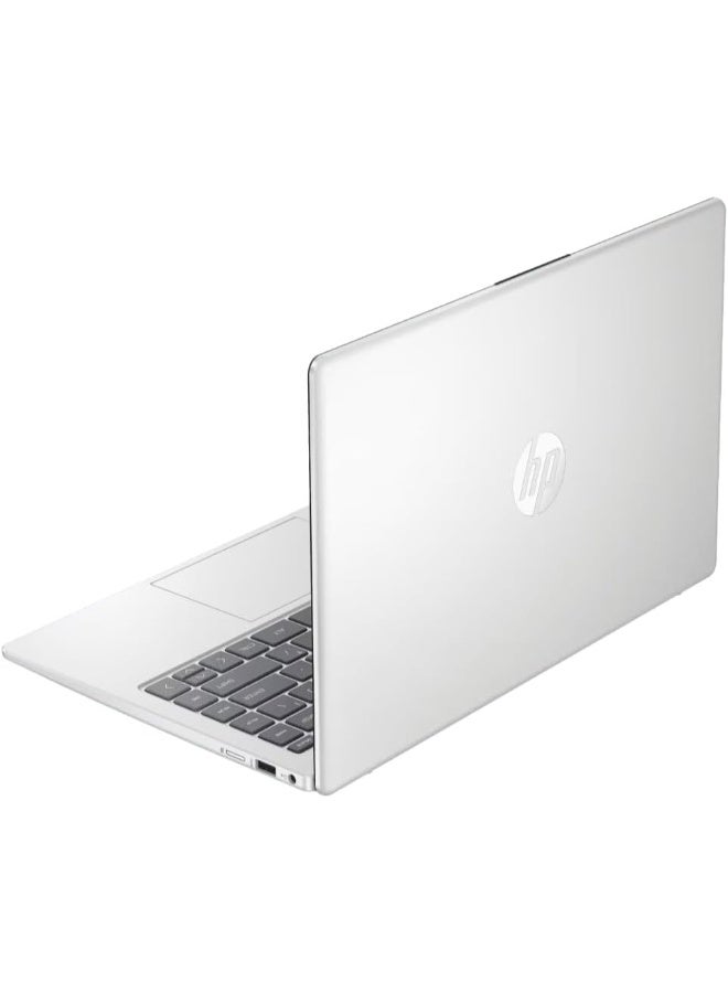 HP 14 Laptop, Intel Core Ultra 7 255U Processor |16GB DDR5 Ram |512GB PCIe NVMe M.2 SSD |Intel Graphics |14" FHD Display |natural silver free Bundle English Natural Silver - Image 4