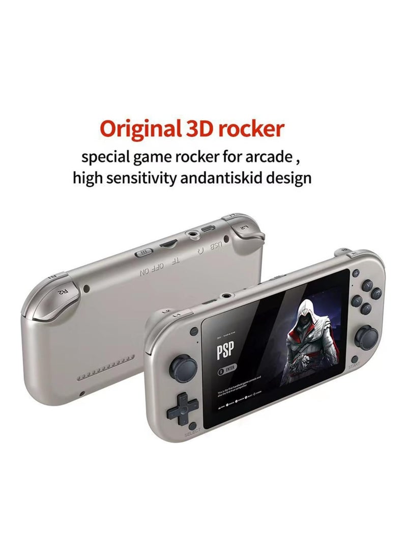Generic - M17 Retro Game Handheld Console - 4.3 Inch 480x272 LCD Screen | 64G/128G Emuelec Video Game Player with 20,000+ / 30,000+ Games | Portable Classic Gaming Console with Built-In Emulator for NES, SNES, Sega, GBA & More - Image 1