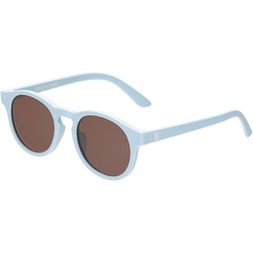 Babiators Originals Keyhole | Baby Blue | Amber Lenses | Ages 3-5 - Image 1