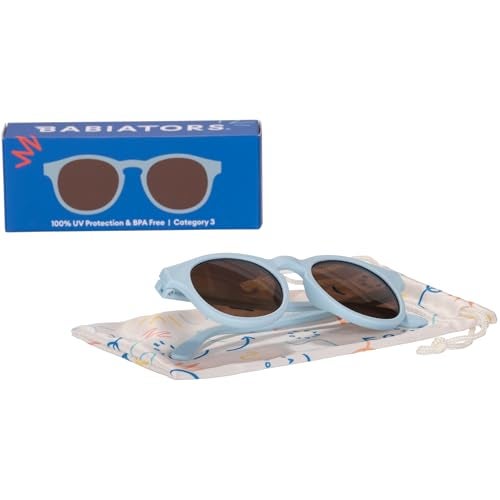 Babiators Originals Keyhole | Baby Blue | Amber Lenses | Ages 3-5 - Image 4