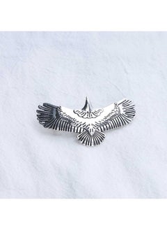 Yheakne Boho Eagle Star Hair Clip Barrette Goth Punk Wing Hair Barrette Silver Wing Headclips Metal Vintage Owl Barrette Hairpiece Decorative Hair Accessories For Women And Girls (Silver)  - Image 3