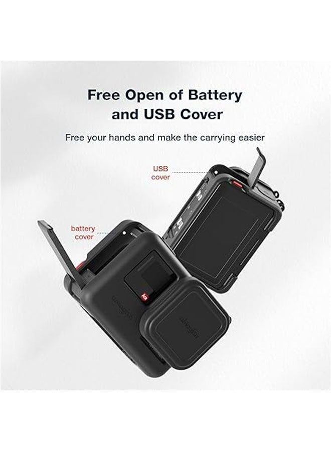 General Insta360 Ace Pro Lens Body Silicone Case + Insta 360 AcePro Action Camera Lens Cap with Neck Strap Protector  - Image 2