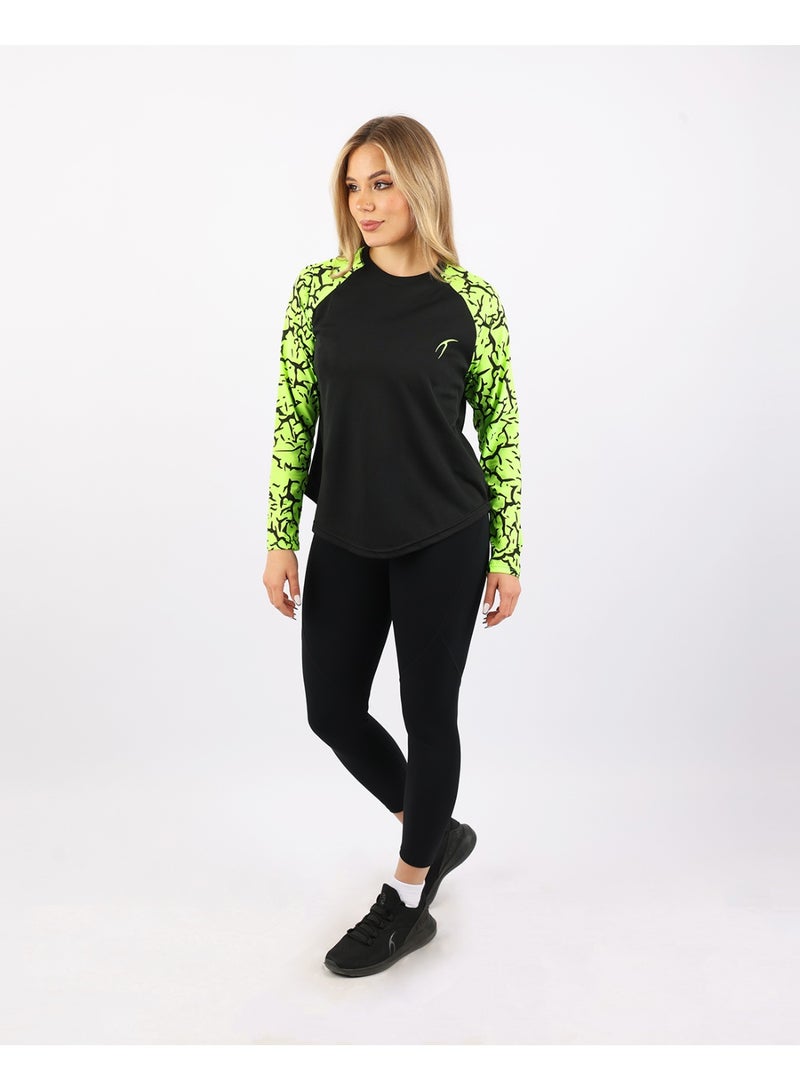أتوم Crew Neck Long Sleeve Sports Top - Image 4