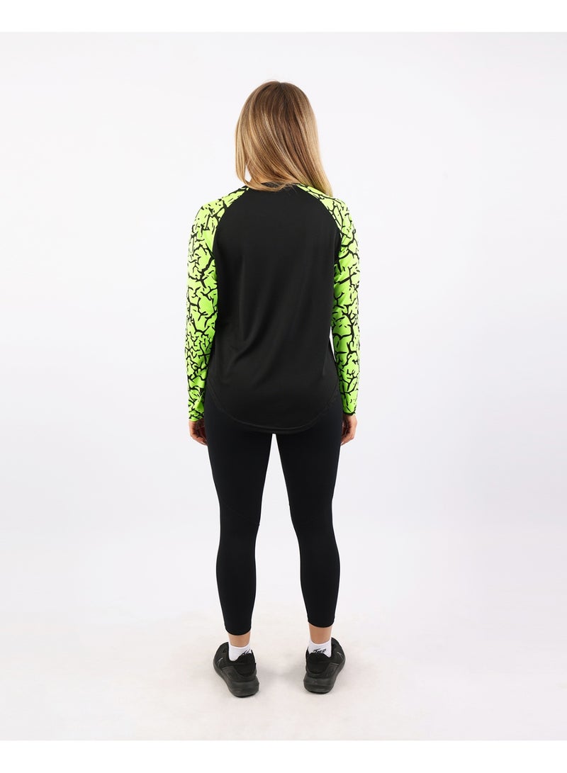 أتوم Crew Neck Long Sleeve Sports Top - Image 3