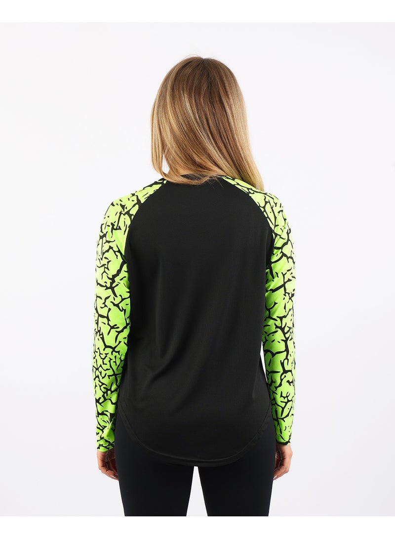 أتوم Crew Neck Long Sleeve Sports Top - Image 2