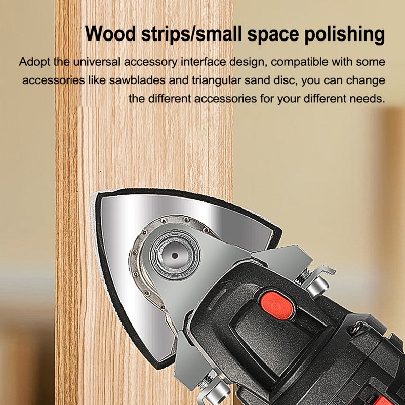 Angle Grinder Refit To Polishing Cutting Tool Accessories Set Wood Cutting Polishing Open Hole Metal Rust Removal Shovel Nails Wall Grinding Utility Modification Tool Set Multipurpose Household Woodworking Modification Tool Set for 100 Type Angle Gri - Image 4